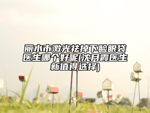 麗水市激光祛掉下瞼眼袋醫(yī)生哪個(gè)好呢(沈月霞醫(yī)生新值得選擇)