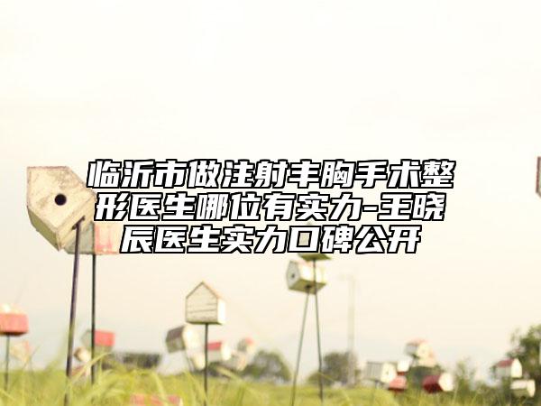 臨沂市做注射豐胸手術(shù)整形醫(yī)生哪位有實(shí)力-王曉辰醫(yī)生實(shí)力口碑公開